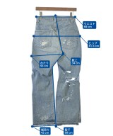 (un)decided（アンディサイデッド）デニムパンツ 青 サイズ:27(M位) レディース/2200663469116