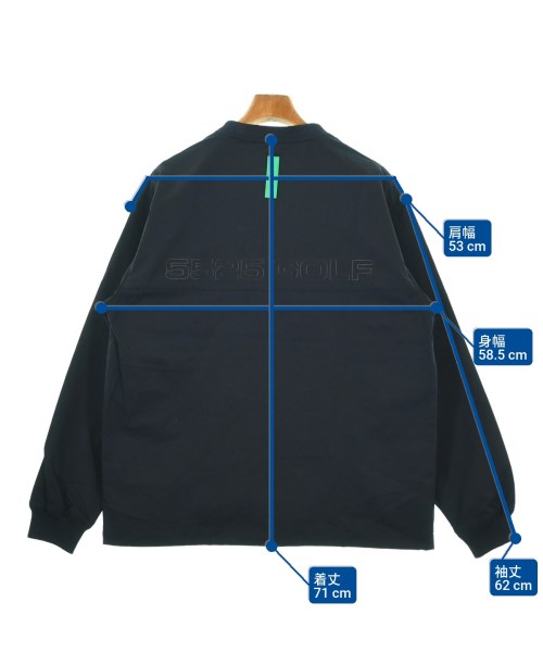 5525golf（ゴーゴーニーゴーゴルフ）スウェット 紺 サイズ:L メンズ/2200680131140