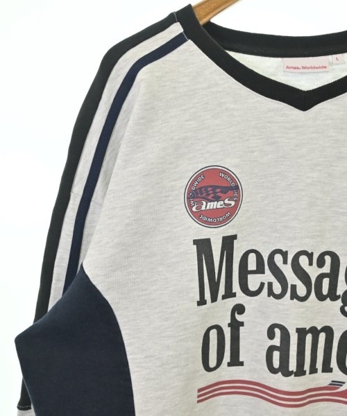 AMES WORLDWIDE（アメスワールドワイド）スウェット グレー サイズ:L メンズ/2200673728036