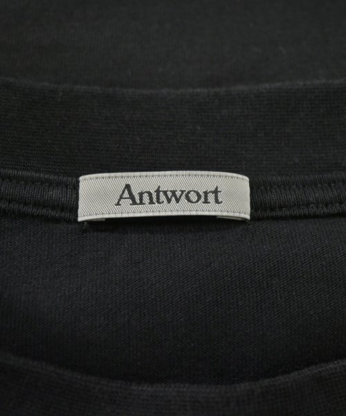 Antwort（アントワート）Tシャツ・カットソー 黒 サイズ:2(M位) メンズ/2200715337042