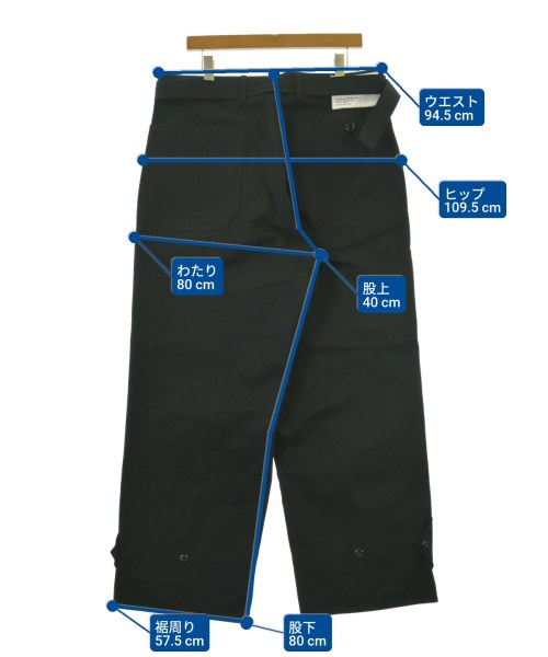 APPLIED ART FORMS（アプライドアートフォームズ）カーゴパンツ 黒 サイズ:-(XL位) メンズ/2200680419040