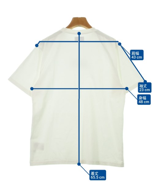 AUTRY（オートリー）Tシャツ・カットソー 白 サイズ:M メンズ/2200635724106