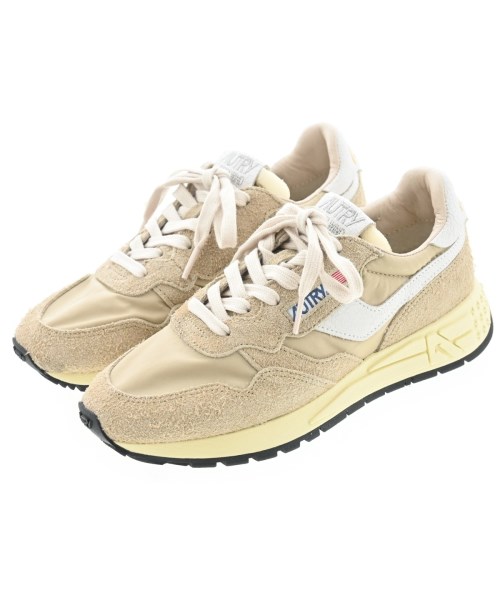 AUTRY(オートリー)スニーカー ベージュ サイズ:EU37(23.5cm位)/2200644744249