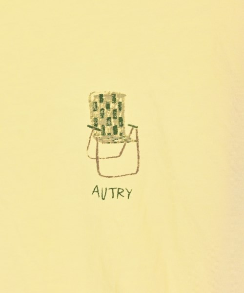 AUTRY（オートリー）Tシャツ・カットソー 黄 サイズ:L レディース/2200691104041
