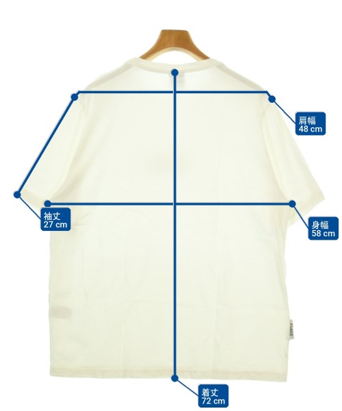 AUTRY（オートリー）Tシャツ・カットソー 白 サイズ:XL メンズ/2200714450216