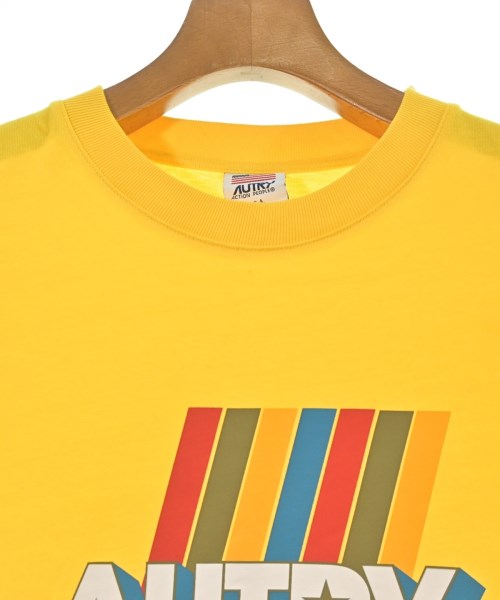 AUTRY（オートリー）Tシャツ・カットソー 黄 サイズ:L メンズ/2200649273140