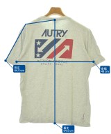 AUTRY（オートリー）Tシャツ・カットソー グレー サイズ:M メンズ/2200723204077