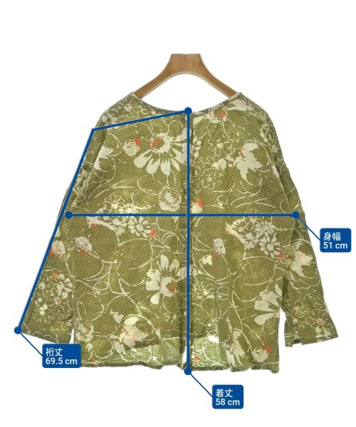 CALINER（カリネ）カジュアルシャツ カーキ サイズ:M レディース/2200663204144