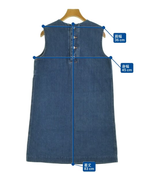 CK CALVIN KLEIN（シーケーカルバンクライン）ワンピース 青 サイズ:S レディース/2200629111158