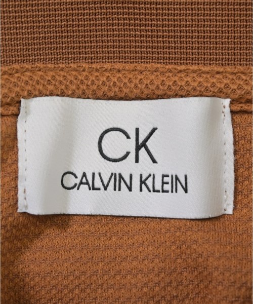 CK CALVIN KLEIN（シーケーカルバンクライン）ポロシャツ オレンジ サイズ:M メンズ/2200611895035