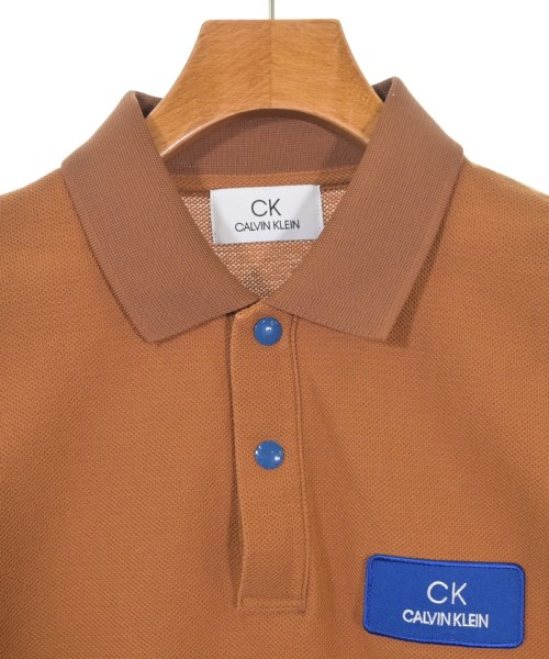 CK CALVIN KLEIN（シーケーカルバンクライン）ポロシャツ オレンジ サイズ:M メンズ/2200611895035