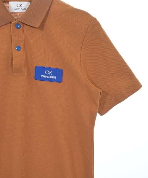 CK CALVIN KLEIN（シーケーカルバンクライン）ポロシャツ オレンジ サイズ:M メンズ/2200611895035