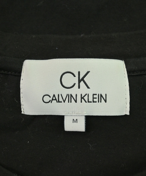 CK CALVIN KLEIN（シーケーカルバンクライン）Tシャツ・カットソー 黒 サイズ:M メンズ/2200608280035