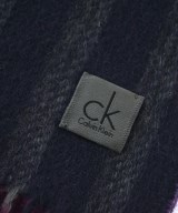 CK CALVIN KLEIN（シーケーカルバンクライン）マフラー 紺 サイズ:- メンズ/2200671628130
