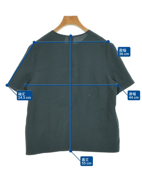 CK CALVIN KLEIN（シーケーカルバンクライン）ブラウス 緑 サイズ:40(M位) レディース/2200677730127