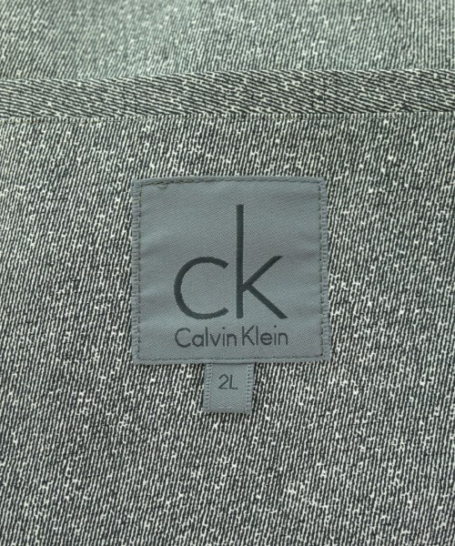 CK CALVIN KLEIN（シーケーカルバンクライン）テーラードジャケット グレー サイズ:2L メンズ/2200695173029