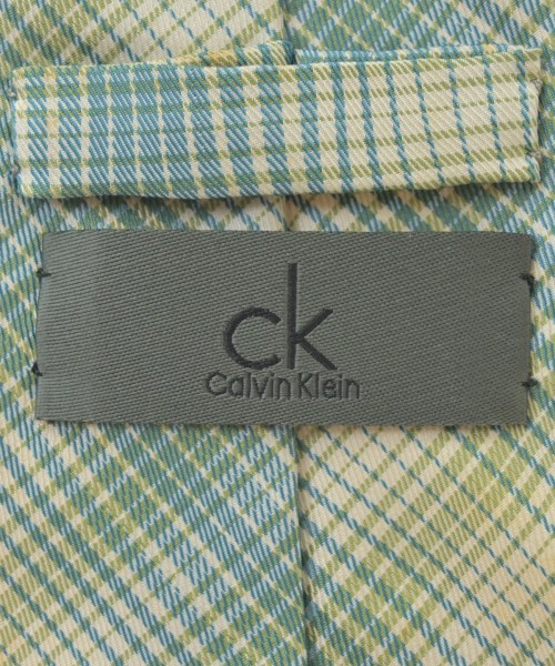 CK CALVIN KLEIN（シーケーカルバンクライン）ネクタイ 緑 サイズ:- メンズ/2200695569013