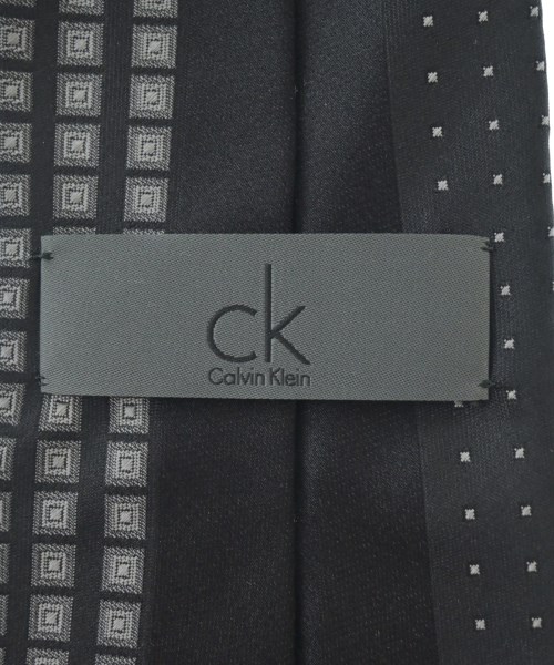 CK CALVIN KLEIN（シーケーカルバンクライン）ネクタイ 黒 サイズ:- メンズ/2200695569020