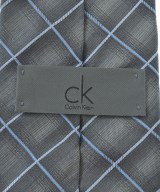 CK CALVIN KLEIN（シーケーカルバンクライン）ネクタイ グレー サイズ:- メンズ/2200695569037
