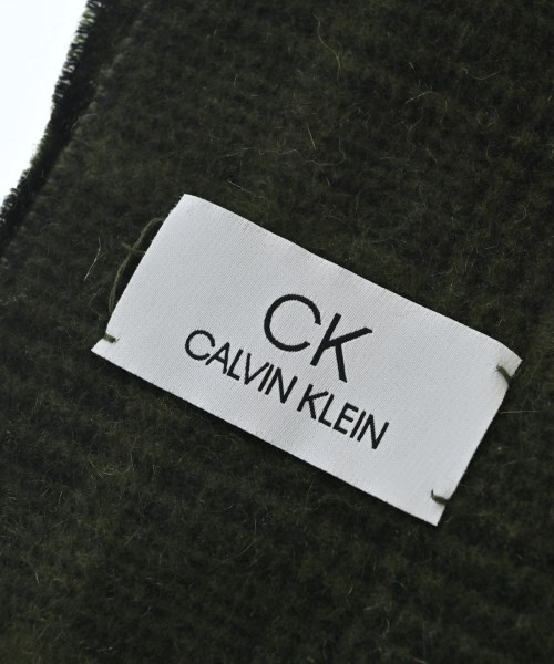 CK CALVIN KLEIN（シーケーカルバンクライン）マフラー 緑 サイズ:- メンズ/2200699245111