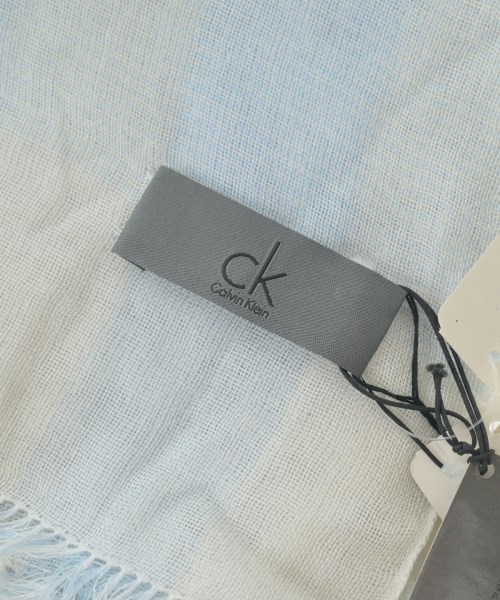 CK CALVIN KLEIN（シーケーカルバンクライン）ストール 青 サイズ:- メンズ/2200658382277