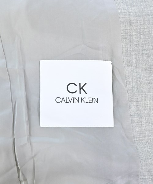 CK CALVIN KLEIN（シーケーカルバンクライン）チェスターコート グレー サイズ:42(L位) レディース/2200704415027