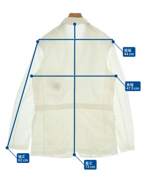 CK CALVIN KLEIN（シーケーカルバンクライン）カバーオール 白 サイズ:L メンズ/2200658863943