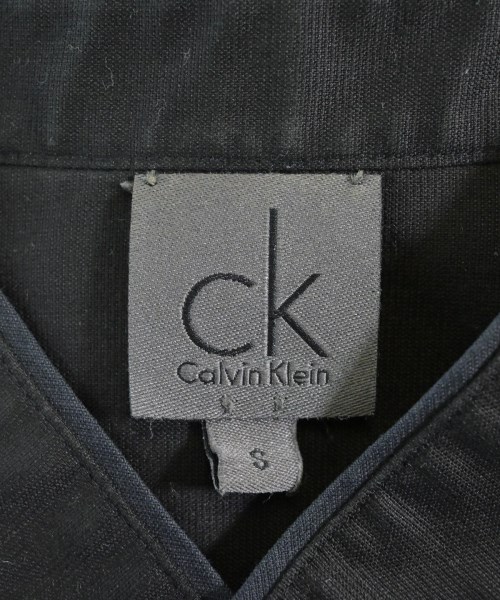 CK CALVIN KLEIN（シーケーカルバンクライン）カジュアルシャツ 黒 サイズ:S メンズ/2200671194079