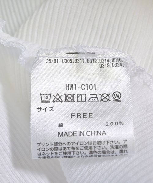 -（ソノタ）Tシャツ・カットソー 白 サイズ:F レディース/2200699543309