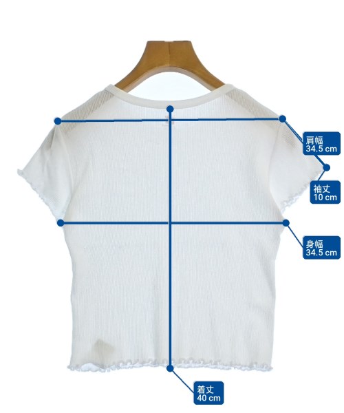 -（ソノタ）Tシャツ・カットソー 白 サイズ:F レディース/2200699543309