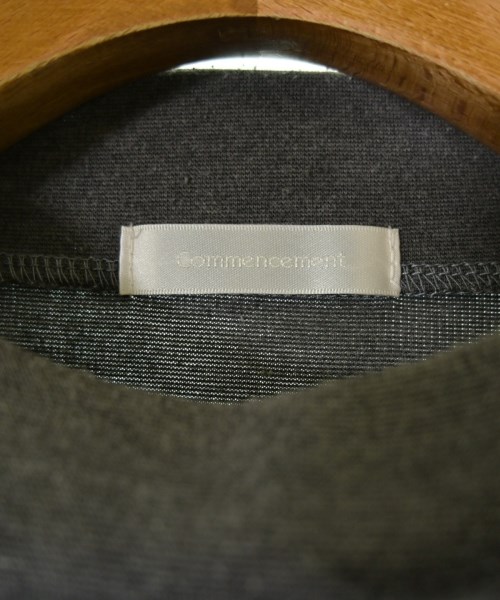 Commencement（コメンスメント）Tシャツ・カットソー グレー サイズ:F レディース/2200713293104