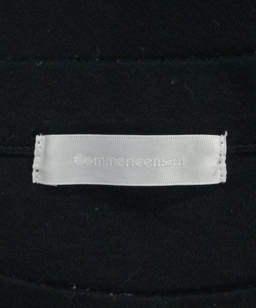 Commencement（コメンスメント）Tシャツ・カットソー 黒 サイズ:F レディース/2200724646043
