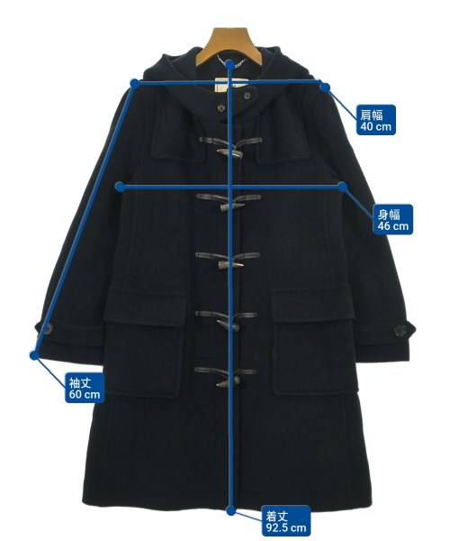 CORBY'S（コービーズ）ダッフルコート 紺 サイズ:8(S位) レディース/2200657378011