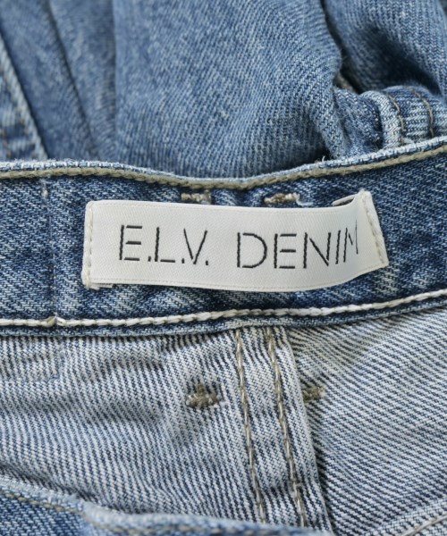 E.L.V. DENIM（イーエルヴィーデニム）デニムパンツ 青 サイズ:30(XL位) レディース/2200700351039