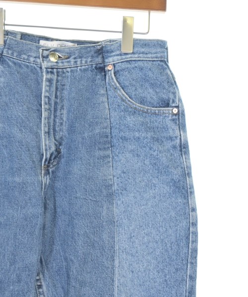 E.L.V. DENIM（イーエルヴィーデニム）デニムパンツ 青 サイズ:30(XL位) レディース/2200700351039