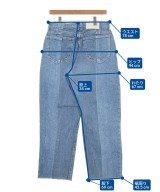E.L.V. DENIM（イーエルヴィーデニム）デニムパンツ 青 サイズ:30(XL位) レディース/2200700351039