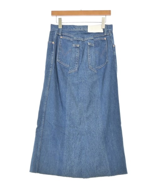 E.L.V. DENIM（イーエルヴィーデニム）ロング・マキシ丈スカート 青 サイズ:26(M位) レディース/2200722374061