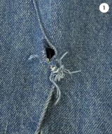E.L.V. DENIM（イーエルヴィーデニム）ロング・マキシ丈スカート 青 サイズ:26(M位) レディース/2200722374061