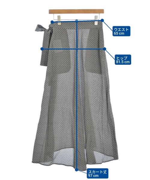 ESSENCEOFLUXURY（エッセンスオブラグジュアリー）ロング・マキシ丈スカート 茶 サイズ:36(S位) レディース/2200615378480