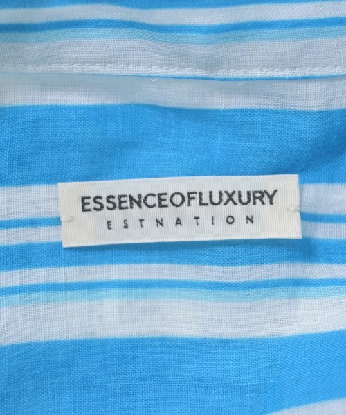 ESSENCEOFLUXURY（エッセンスオブラグジュアリー）シャツワンピース 青 サイズ:38(M位) レディース/2200705119023