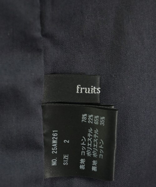fruits of life（フルーツオブライフ）カジュアルジャケット 紺 サイズ:2(M位) レディース/2200695476021