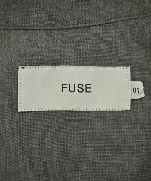 FUSE（フューズ）カジュアルシャツ グレー サイズ:1(S位) メンズ/2200698882027