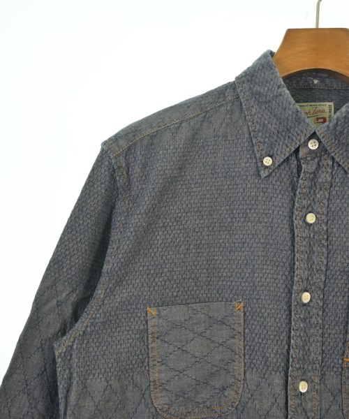 graphzero（グラフゼロ）カジュアルシャツ 紺 サイズ:XL メンズ/2200641569012