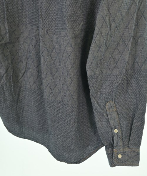 graphzero（グラフゼロ）カジュアルシャツ 紺 サイズ:XL メンズ/2200641569012