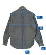 graphzero（グラフゼロ）カジュアルシャツ 紺 サイズ:XL メンズ/2200641569012