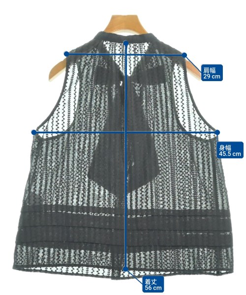 H.A.O（ハオ）ブラウス 黒 サイズ:F レディース/2200611712301