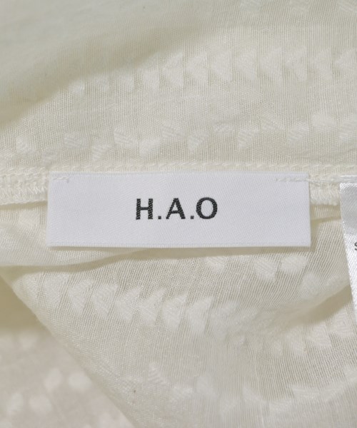 H.A.O（ハオ）ベスト 白 サイズ:ONE レディース/2200688122461