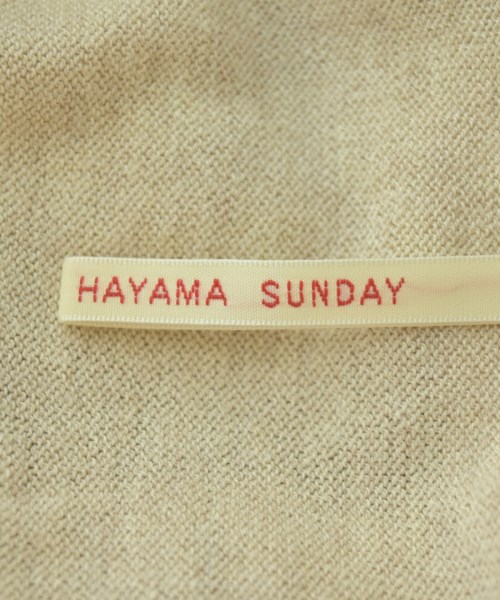 HAYAMA SUNDAY（ハヤマサンデー）ニット・セーター 白 サイズ:1(M位) レディース/2200703404077