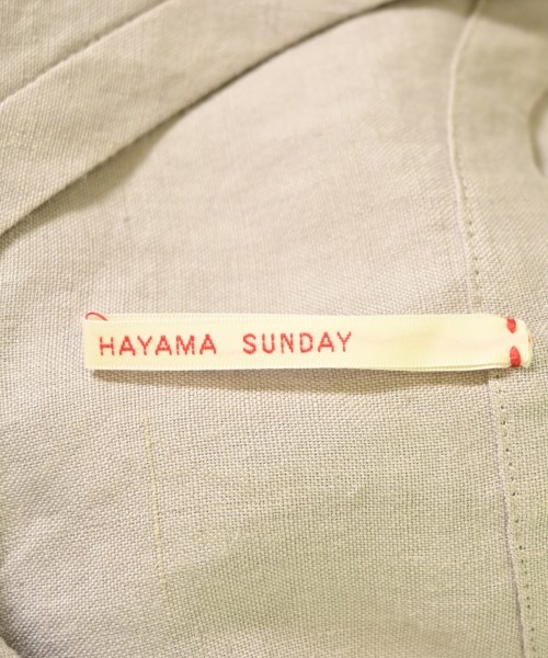 HAYAMA SUNDAY（ハヤマサンデー）ワンピース グレー サイズ:1(S位) レディース/2200705489249