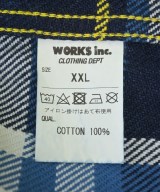 IRON HEART（アイアンハート）カジュアルシャツ 青 サイズ:XXL メンズ/2200704862036